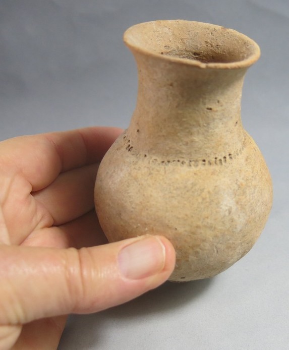 **SOLD** 6127b. Unusually petite Early Bronze Age vessel