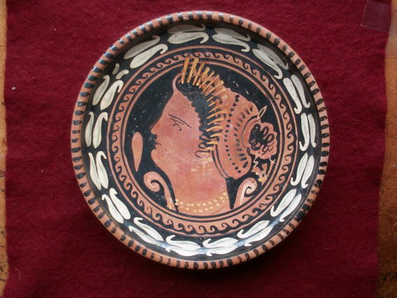 **SOLD** 71. South Italian plate : much nicer than usual
