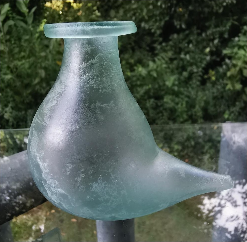 F3. Roman glass 'baby feeder'