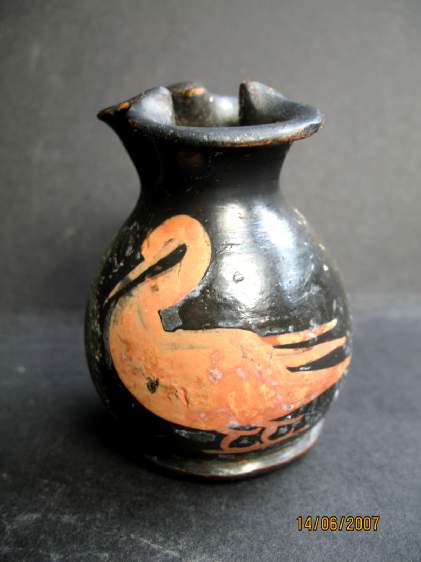 **SOLD**  The nicest South Italian miniature pottery I've seen