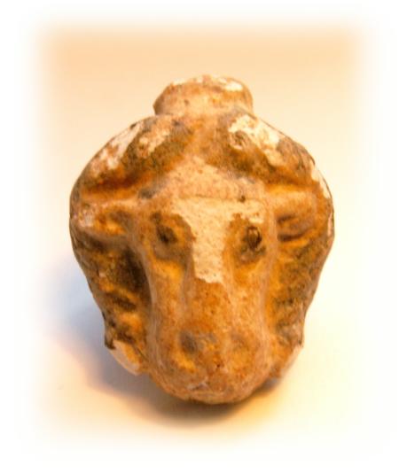 **SOLD** Rare amulet of the ram headed Khnum.