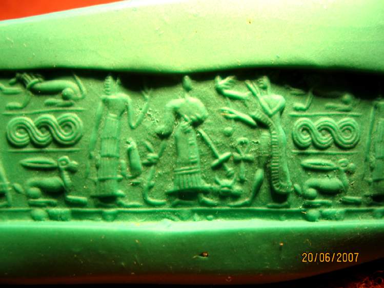 **SOLD** Very attractive Syrian cylinder seal