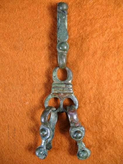 **SOLD** Nice fragmentary Roman military strap junction