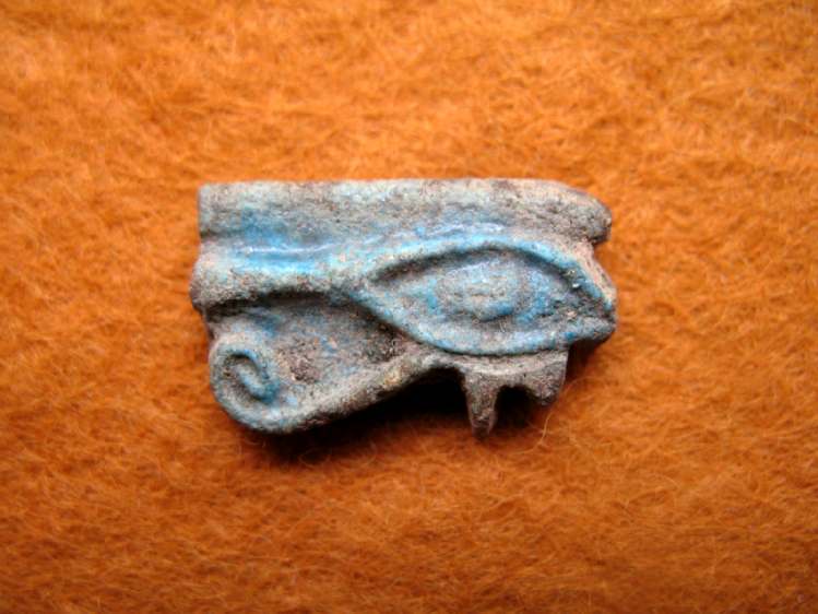 **SOLD** Egyptian faience Wedjat amulet