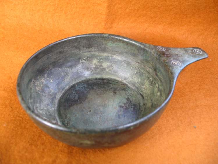  **SOLD** Good Roman bronze patera