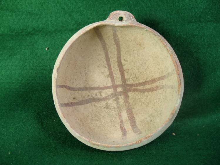 **SOLD** Really nice Early Bronze Age line painted cup