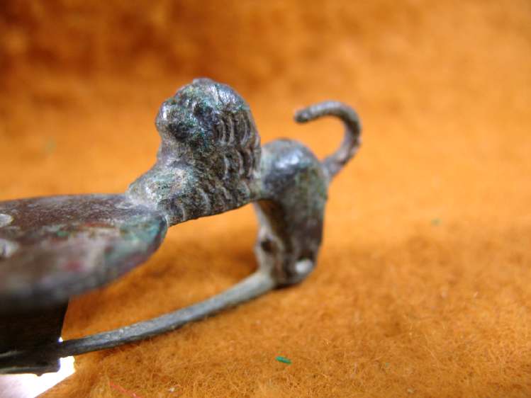 **SOLD** Very unusual zoomorphic Roman brooch