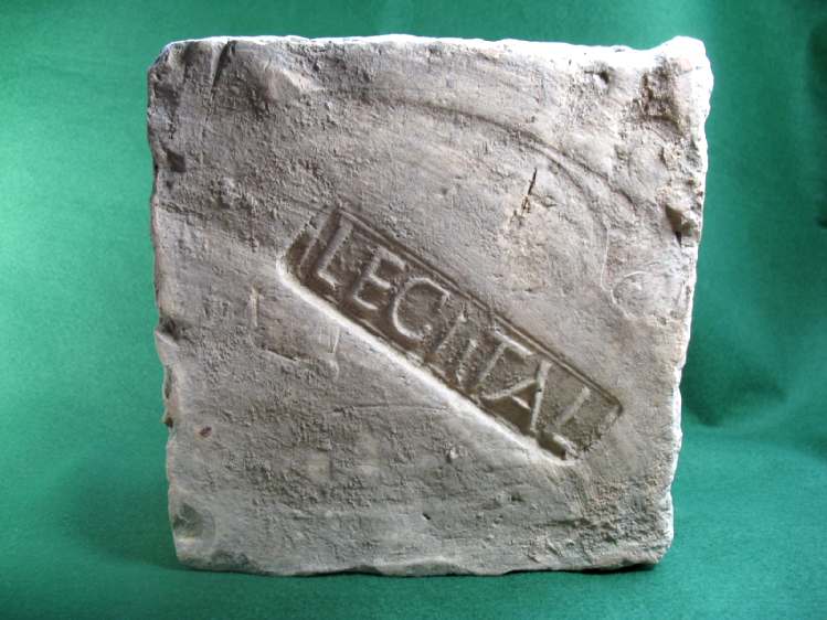  **SOLD** Complete stamped Roman legionary brick