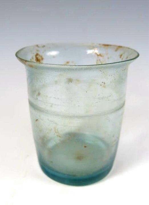 **SOLD**  Lovely Roman glass beaker