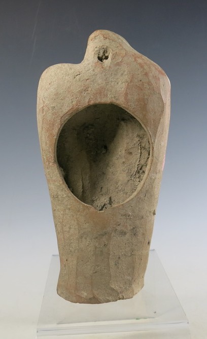 **SOLD** Very interesting  terracotta cone head - Asherah pillar type
