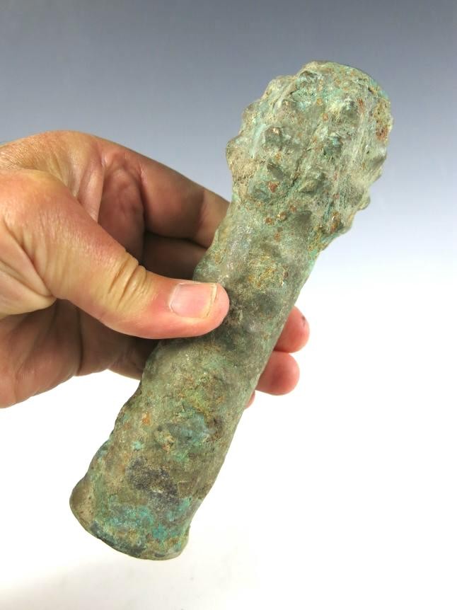 **SOLD** Large Luristan bronze mace head