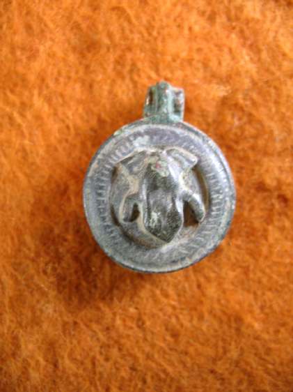 **SOLD** Interesting Roman bronze seal box