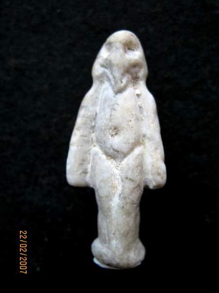 1180.**SOLD** Really highly unsual Mesopotamian amulet of a woman