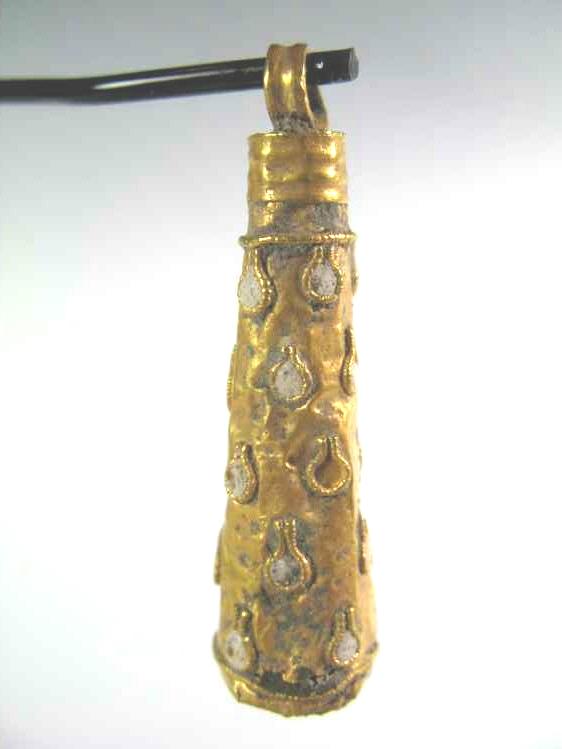  **SOLD** Lovely Roman gold club of Hercules pendant