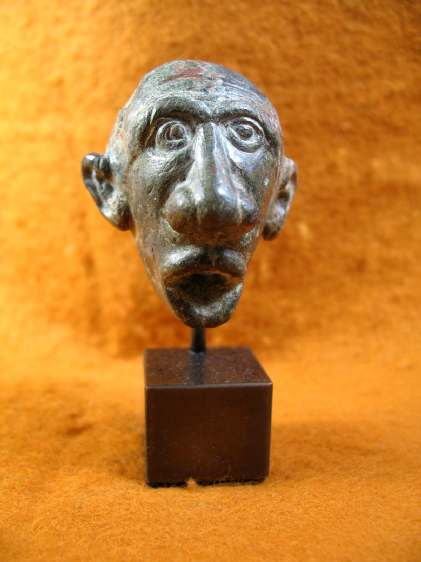 **SOLD** RARE Roman bronze "grotesque".