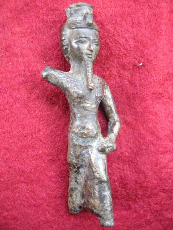 **SOLD** Extremely fine and very rare Egyptian bronze of Anhur