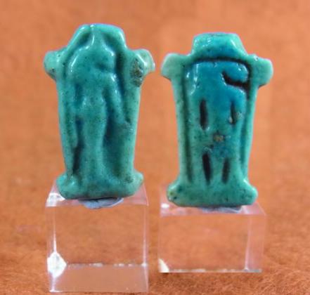 **SOLD** Rare: Sekhmet and  Nehebkau amulet bead