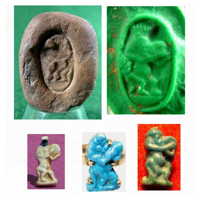  **SOLD** Terracotta amulet mould