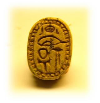 **SOLD** Very interesting glyphs on this scarab