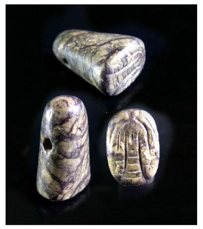  **SOLD** Unusual probably Edomite conical stamp seal