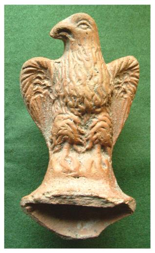 **SOLD** Proud Roman terracotta eagle