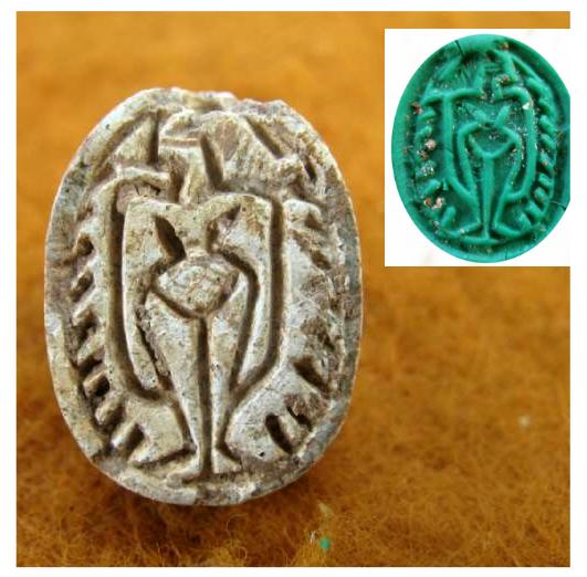 **SOLD** Nice example of well known type of scarab