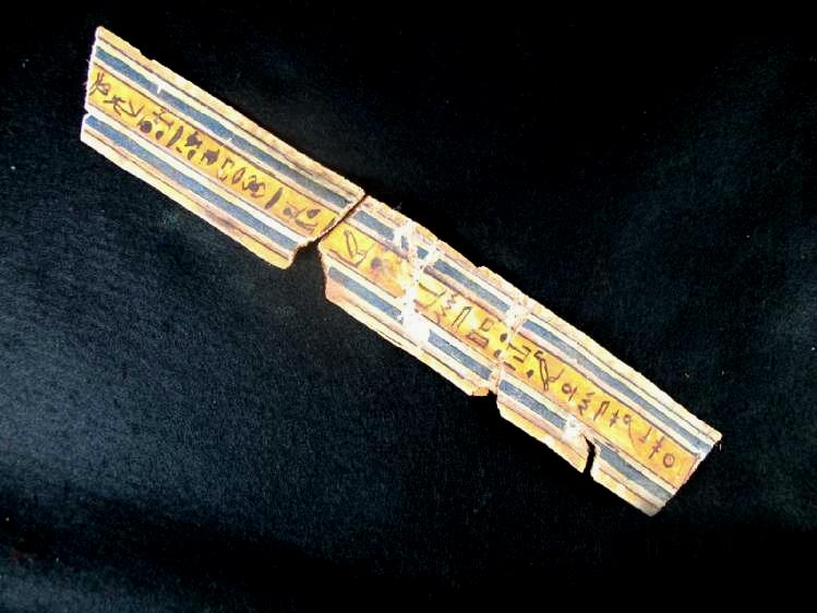 **SOLD** Interesting Ptolemaic cartonnage linen fragment