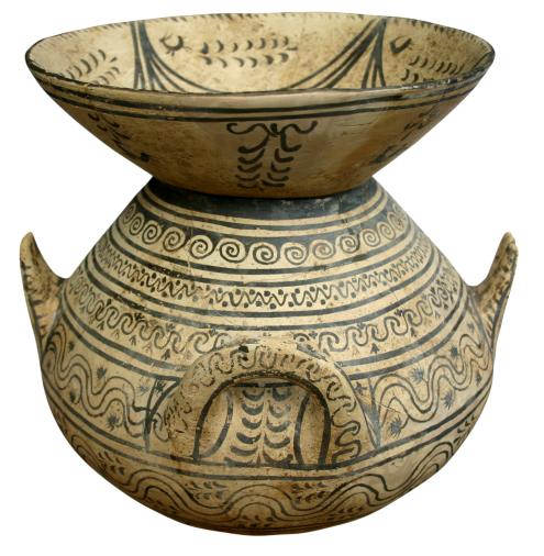 **SOLD** Wonderfully painted Daunian Olla