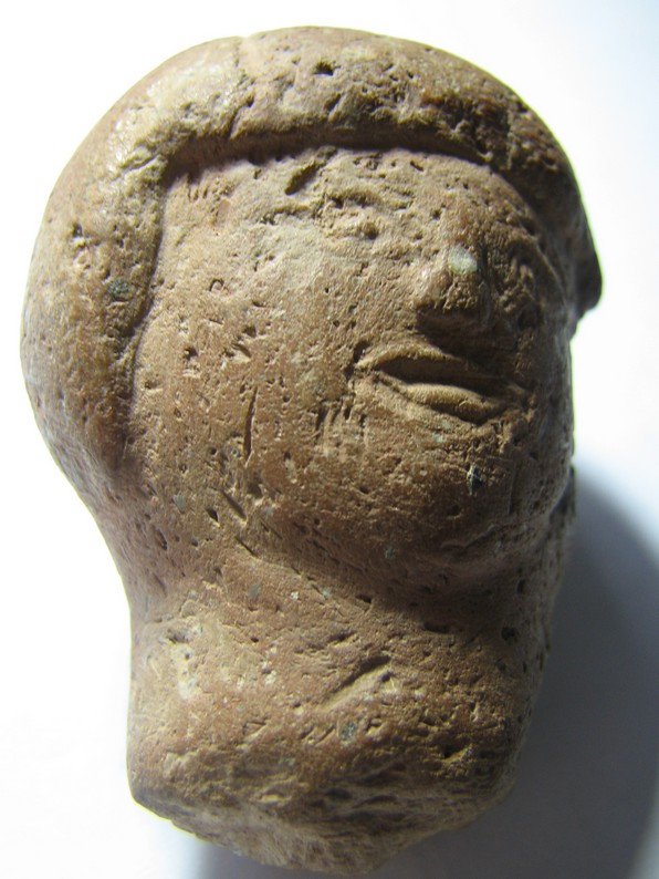  **SOLD** Asherah figurine head from ancient Judah