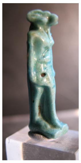 **SOLD** RARE Egyptian faience amulet of Khnum
