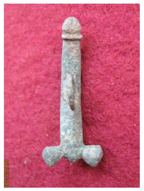 **SOLD** Very imposing large phallic amulet