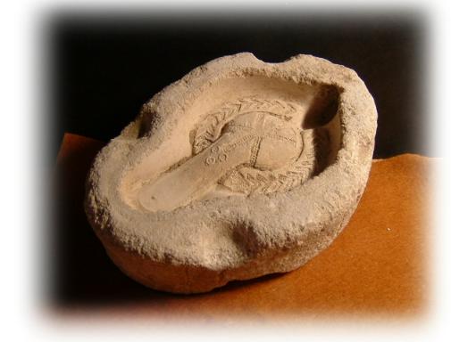  **SOLD** Fine Roman lamp mould 4th century