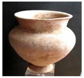 **SOLD** Good Middle Bronze Age White Ware vessel 