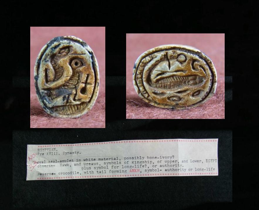 **SOLD** Very unusual Egyptian round plaque
