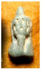  **SOLD** Rare faience phallic amulet