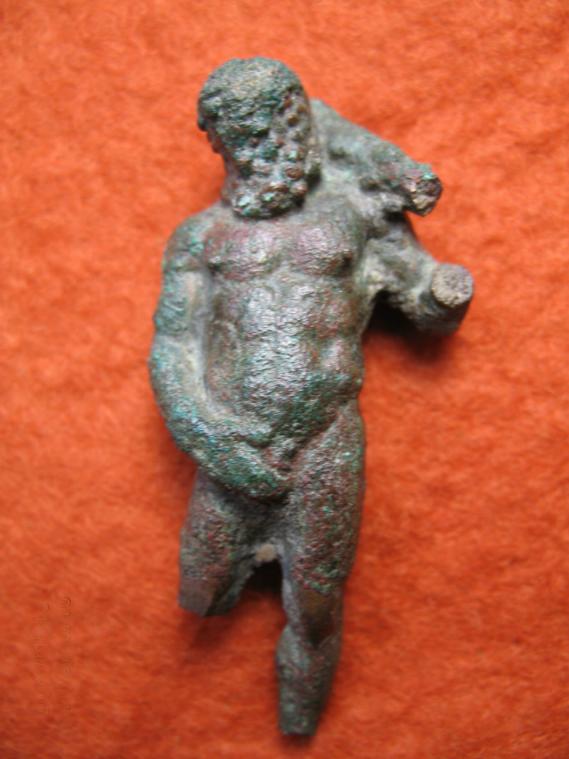  **SOLD** A really superb small 1st century Roman bronze of Hercules