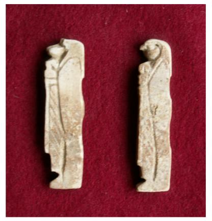 **SOLD** Fine PAIR of Sons of Horus: Hapy and Qebehsenuef