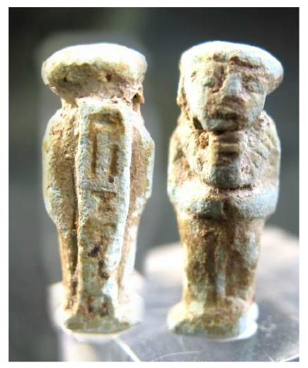  **SOLD** RARE amulet of Ptah with inscription