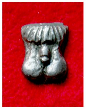 .**SOLD** Interesting Roman SILVER phallic applique