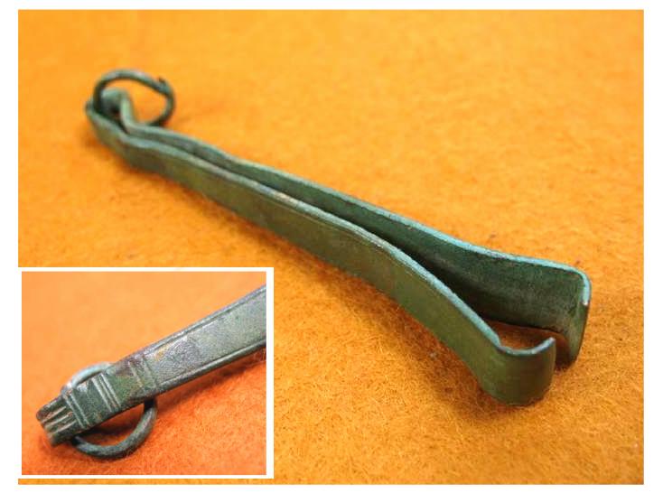 **SOLD**Very good Anglo Saxon copper alloy tweezers